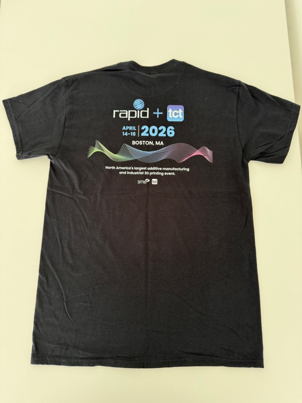 🔥 NWOT 3D Printing Event 2026 Boston T-Shirt | Unisex Medium | Black Graphic Tee